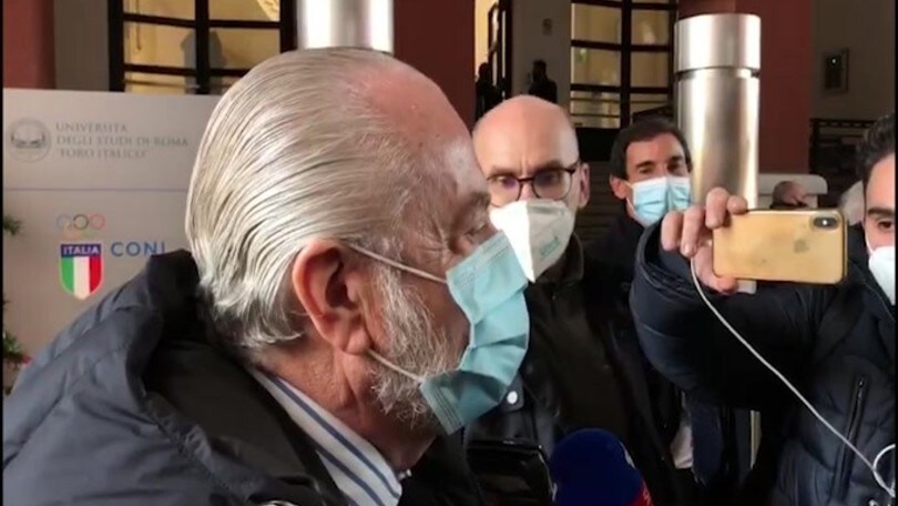 De Laurentiis: "Sono prudentemente ottimista"
