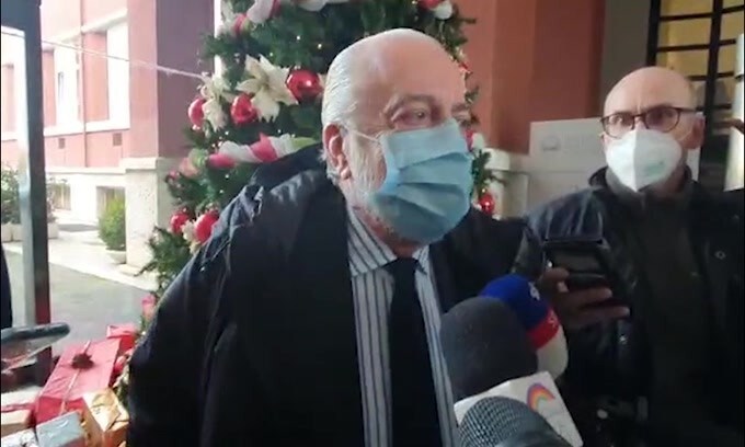 De Laurentiis: "Juve-Napoli? Spero venga cancellato giudizio iniquo"