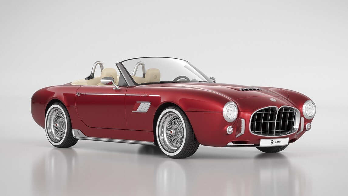 Ares Design Wami Lalique Spyder, Maserati aperta in chiave moderna