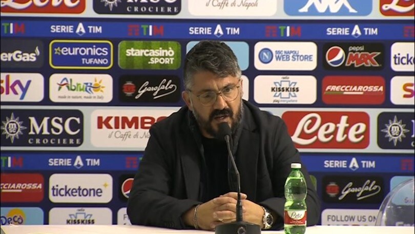 Gattuso: "Campionato strano. L'obiettivo è il ritorno in Champions"