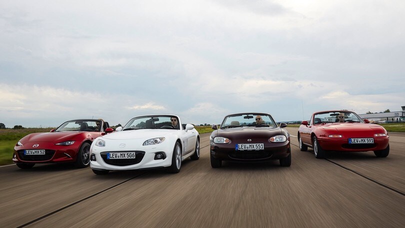 Mazda MX-5, la roadster più venduta al mondo