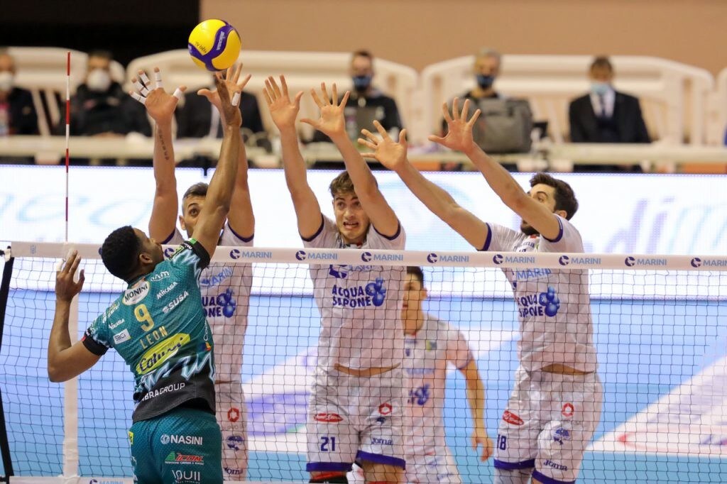 Perugia è troppo forte, Cisterna si arrende in tre set
