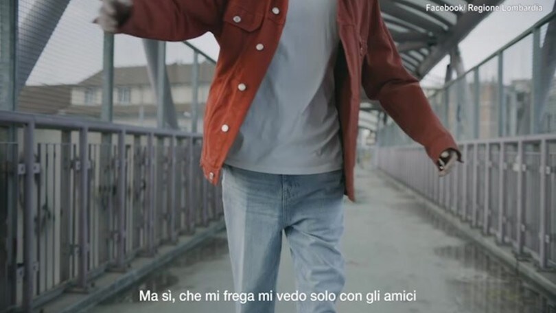 Covid, lo spot di Vieri e Regione Lombardia per il Capodanno