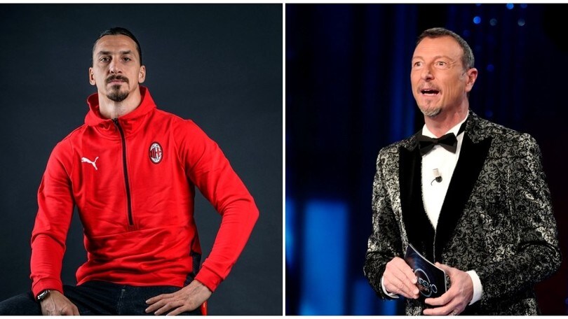"Ibrahimovic ospite fisso del Festival di Sanremo". Annuncio di Amadeus