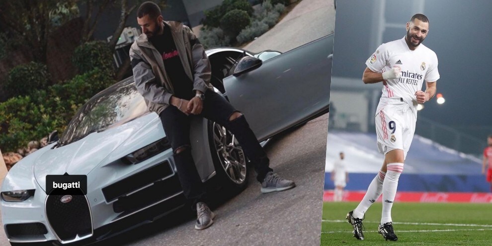 Benzema, due Bugatti Chiron per sfoggiare tutta la sua potenza