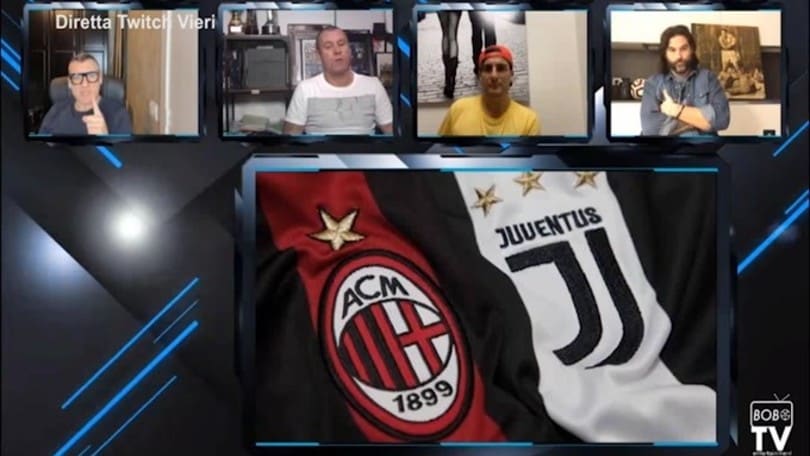 La Bobo Tv sicura: "Se la Juve non vince con il Milan addio scudetto"