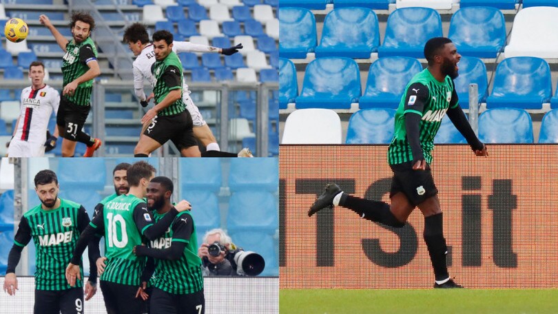 Boga e Raspadori regalano i tre punti a De Zerbi. Genoa battuto 2-1