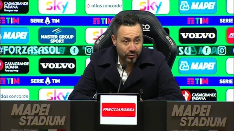 De Zerbi: "Alla pari con la Juve? No, loro sono sempre la Juve"