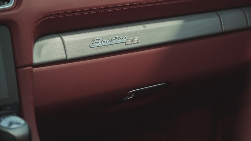 Porsche Boxster, serie speciale per i 25 anni