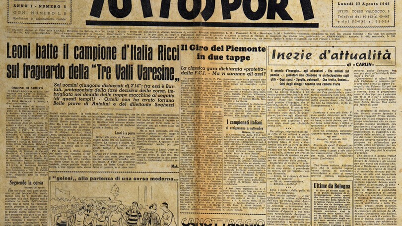 La Tre Valli Varesine "imbriglia" Gino Bartali