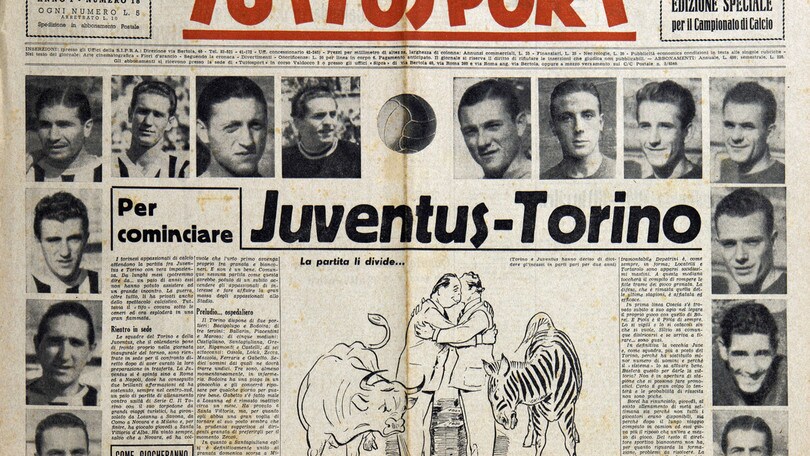 Tuttosport racconta l'attesa del derby che apre la stagione
