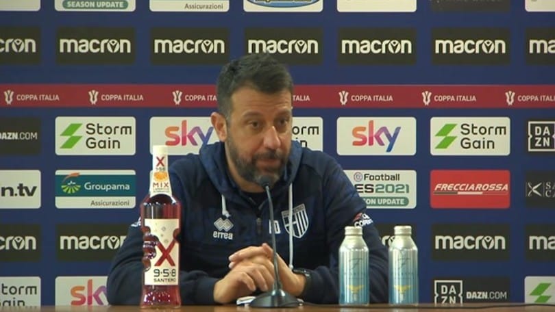 D'Aversa: "Dispiace per la sconfitta"