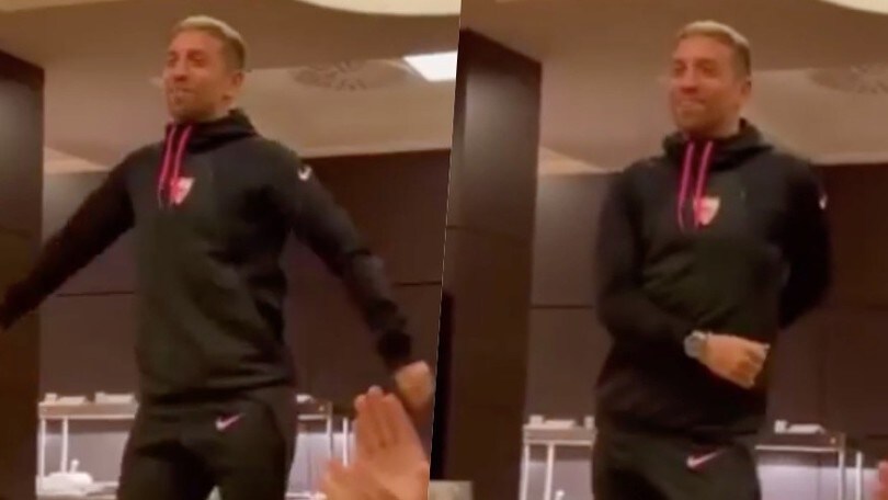 La Papu Dance di Gomez al Siviglia