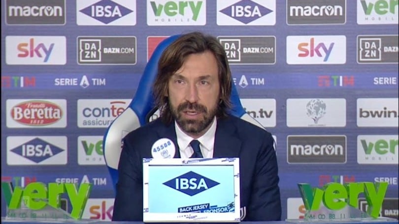 Pirlo: "Nel primo tempo dovevamo chiudere la gara"