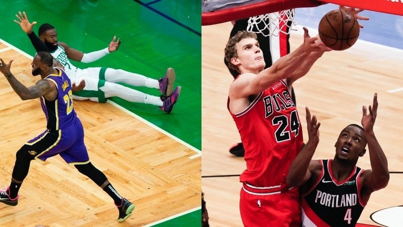 Nba, vittorie al fotofinish per Lakers e Blazers