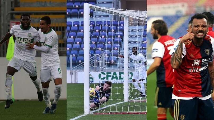 Boga salva il Sassuolo al 94': al Cagliari non bastano Joao Pedro e un super Cragno