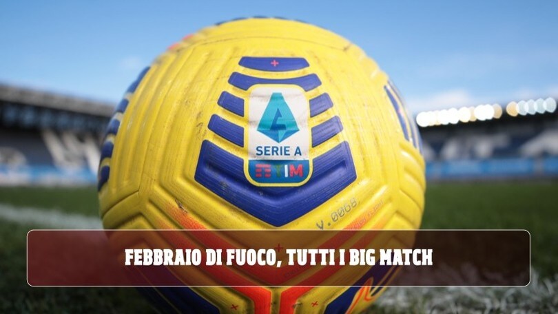 Febbraio da brividi per le big di Serie A