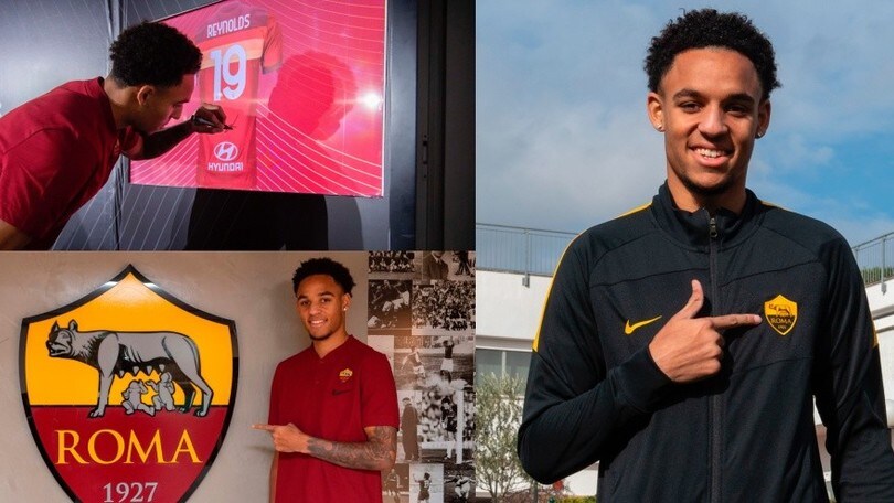 Roma, ecco Reynolds: ha preso la maglia numero 19