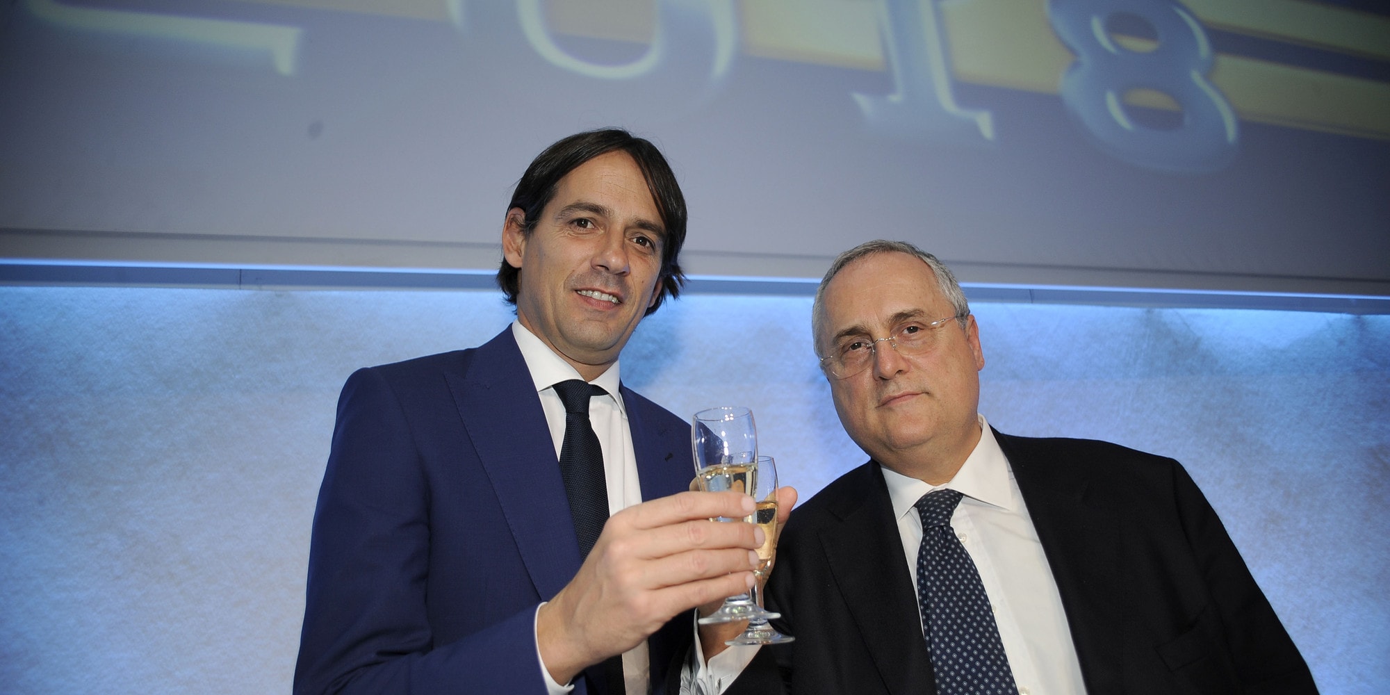 Lazio, il ballo di Inzaghi in coppia con Lotito