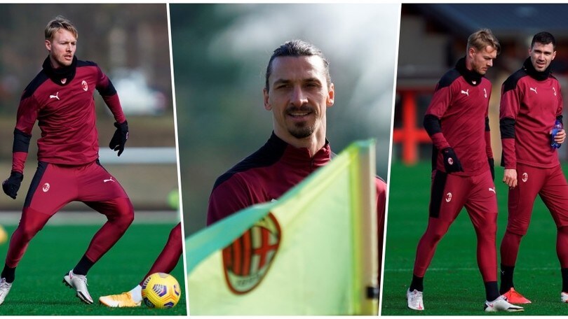 Milan, Pioli sorride: Kjaer è tornato ad allenarsi