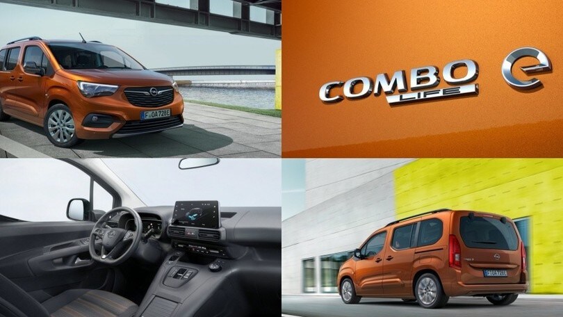 Opel Combo-e Life, soluzione elettrica per il tempo libero