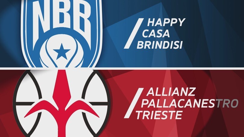 Quarti di finale Final Eight: Happy Casa Brindisi-Allianz Trieste 93-101