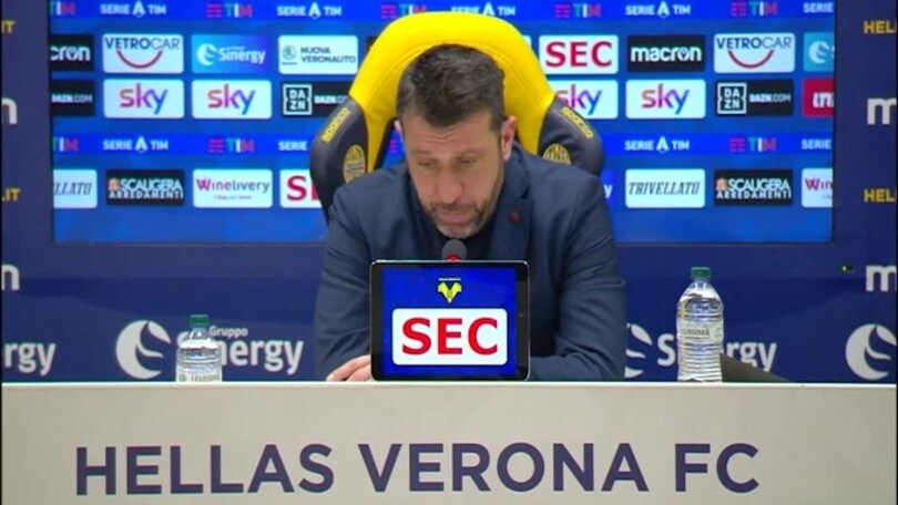 D'Aversa: "Preoccupato dai numeri, difficile così restare in Serie A"