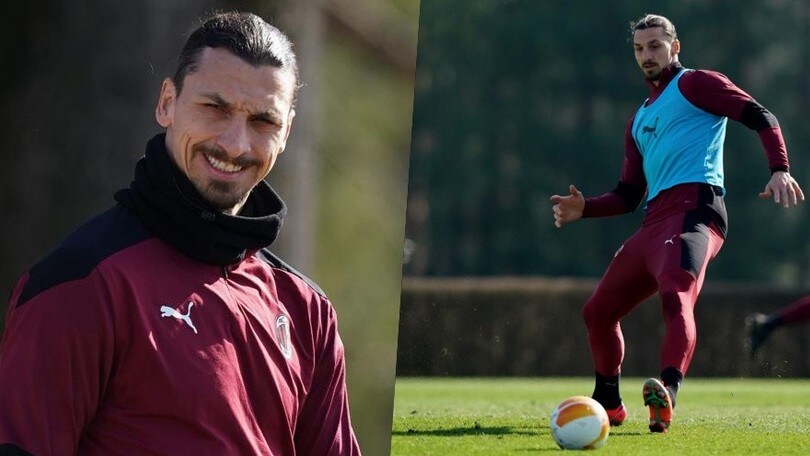 Milan, prima la Stella Rossa poi l'Inter: Ibrahimovic carico