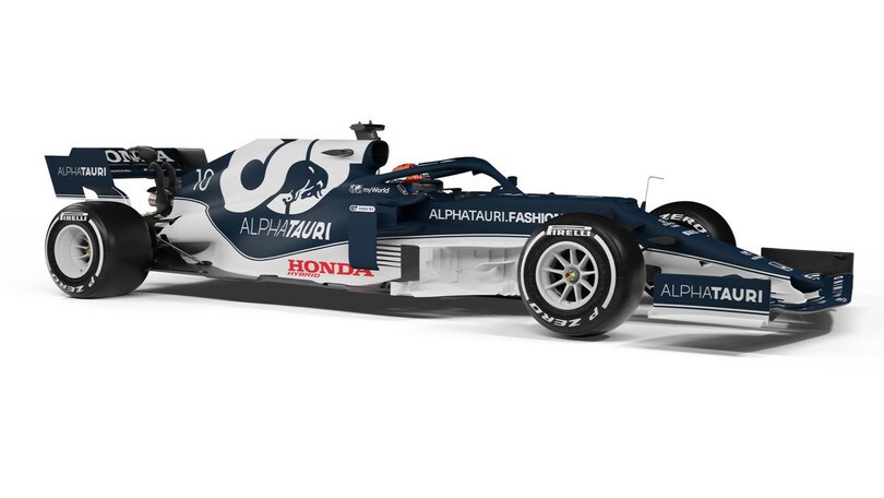 AlphaTauri, ecco la AT02, la monoposto 2021