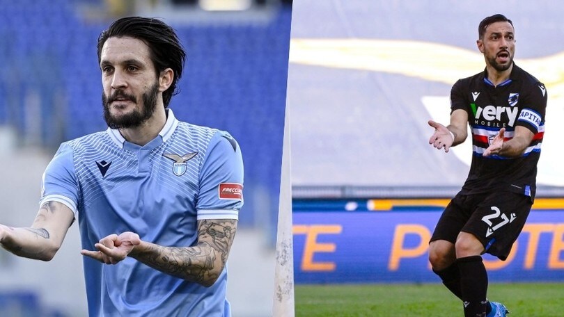 Lazio vincente con Luis Alberto: sacrificio Samp, ma non basta