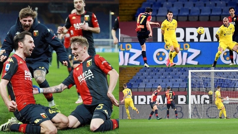 Verona, il gioiello di Ilic non basta: Badelj salva il Genoa al 94'