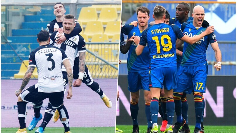 Parma, gioia strozzata: Okaka e Nuytinck salvano l'Udinese