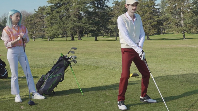 Dietro le quinte del Rovazzi fuoriclasse del golf. Per spot