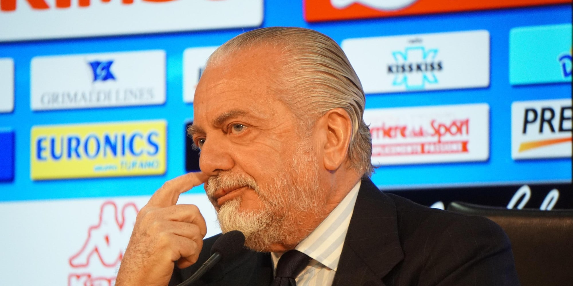 Napoli, De Laurentiis: "Bravo Spalletti! Comandato per 90 minuti"