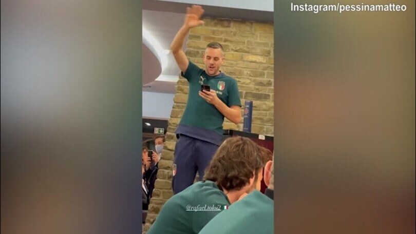 Nazionale, rito d'iniziazione per Toloi: "Io vagabondo.."
