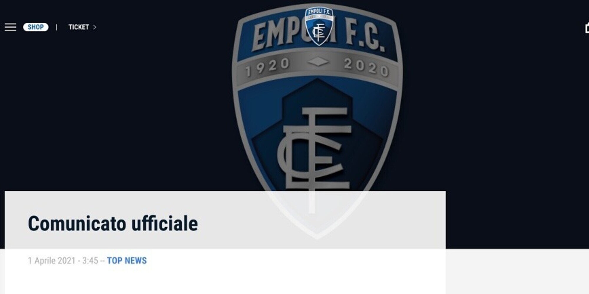 Empoli, focolaio in Primavera: 16 positivi al Covid