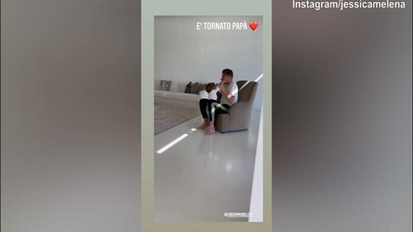 Immobile torna a casa, che accoglienza!