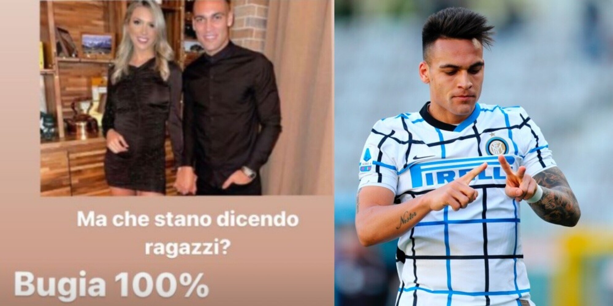Lautaro, Agustina non sarà la sua agente: "Bugia al 100%"
