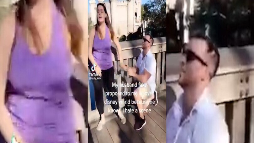 Non sopporta le proposte di matrimonio: ogni volta che lui si inginocchia lei...