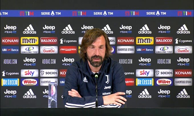 Pirlo: "I tre non si alleneranno con noi"