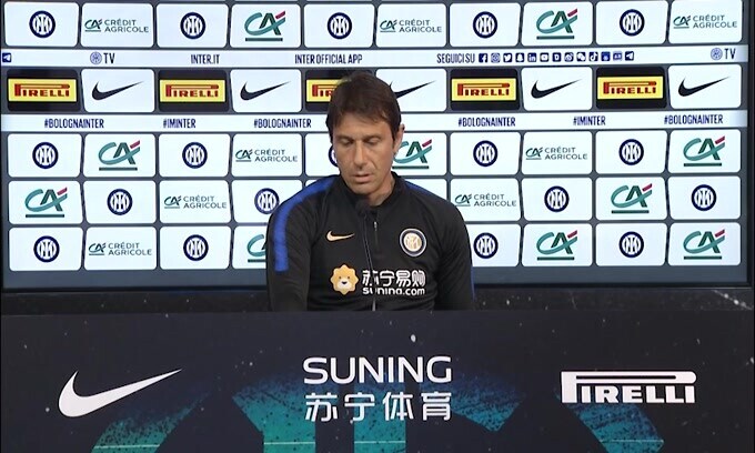 Conte: "Covid nel calcio? É un anno che ci sta massacrando"