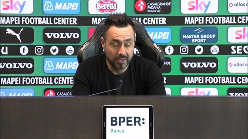 De Zerbi: "Locatelli e Ferrari out? Preserviamo la nostra salute"