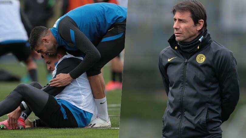 L'Inter verso il Sassuolo: Hakimi duro su Sanchez