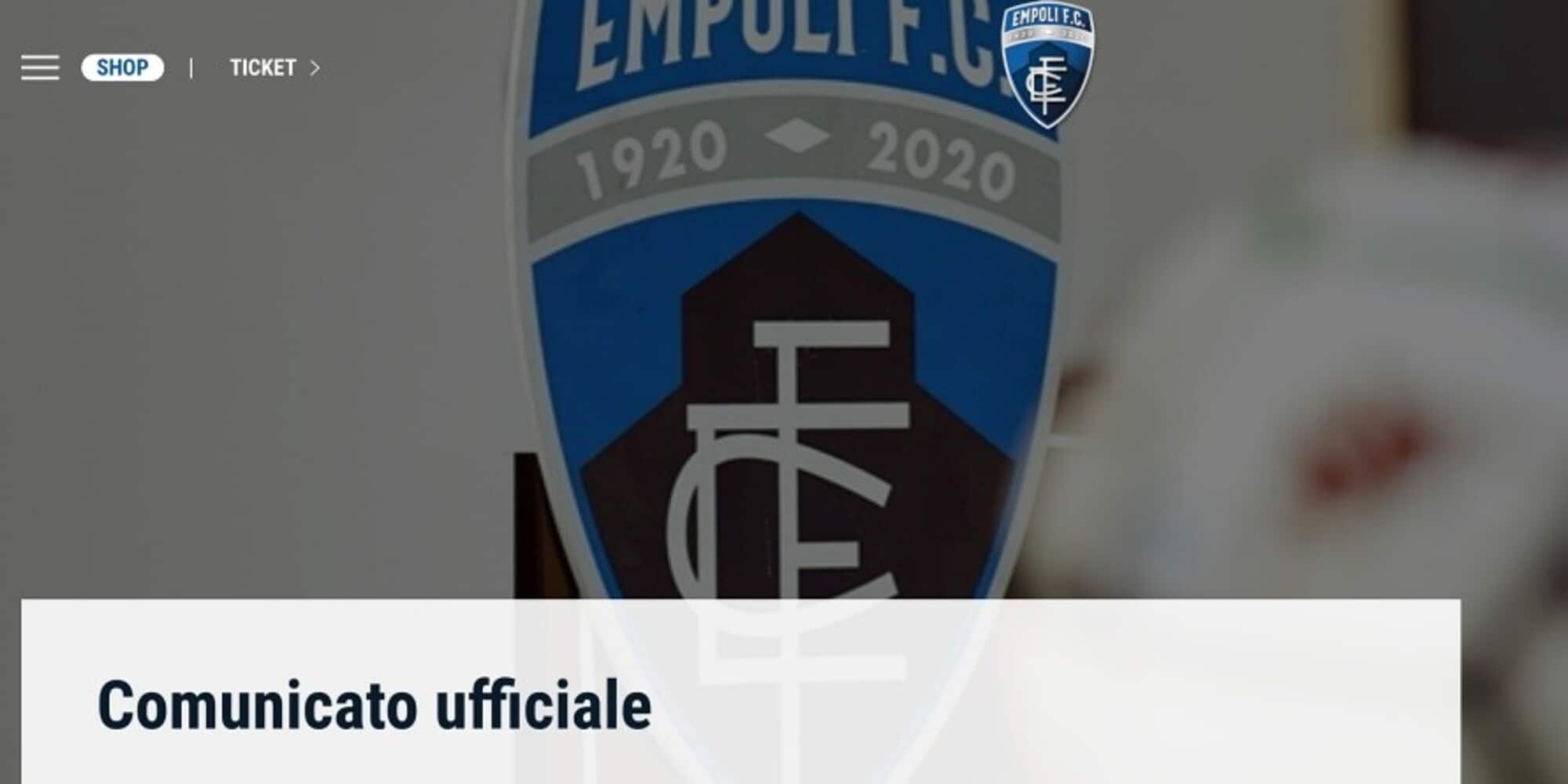 Empoli, tornano in gruppo 3 dei positivi