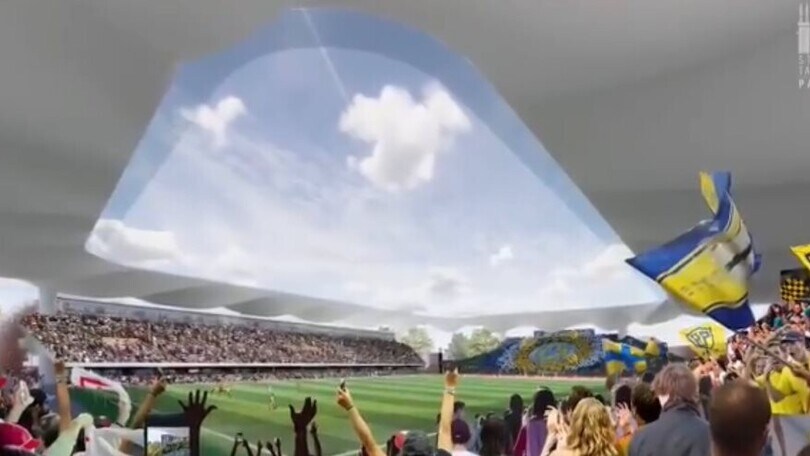 Il Parma toglie i veli dal nuovo Stadio Tardini