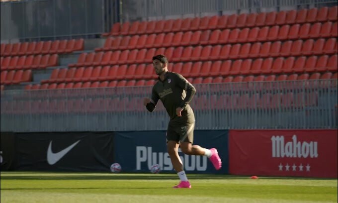 Atletico Madrid, Suarez si blocca: out 3 settimane?