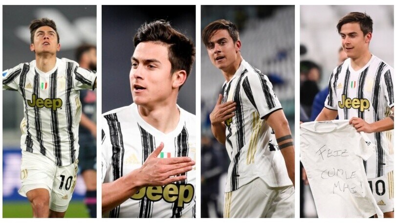 Dybala, che rientro: gol, cuore Juve e maglia per la mamma