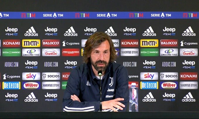 Pirlo: "Dybala non può ancora giocare dal primo minuto"