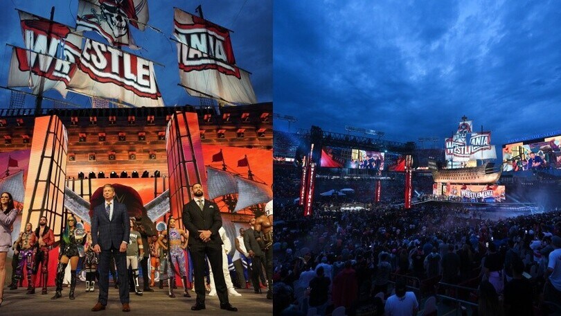 WWE, il pubblico torna per WrestleMania 37