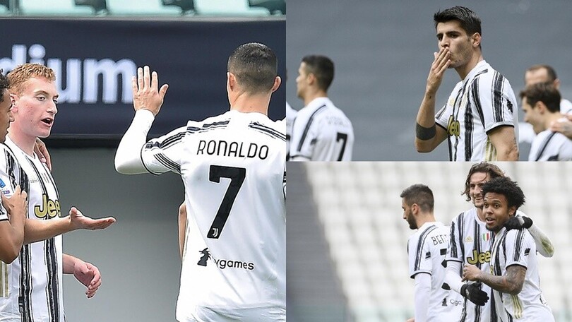 Juve show con Kulusevski-Morata-McKennie. Scamacca illude il Genoa